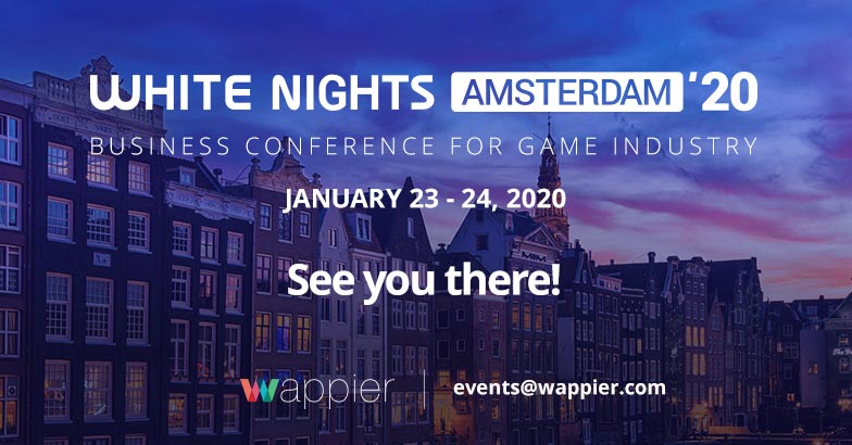 White Nights Amsterdam 2020, Events, Mobile Games, Game Dev, White Nights, Amsterdam